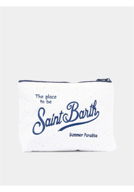 Pochette Maxi in Sangallo SAINT BARTH | ALI0052 ALINE SANGALLO L00238L COTTON MINI FLOWERS EMB